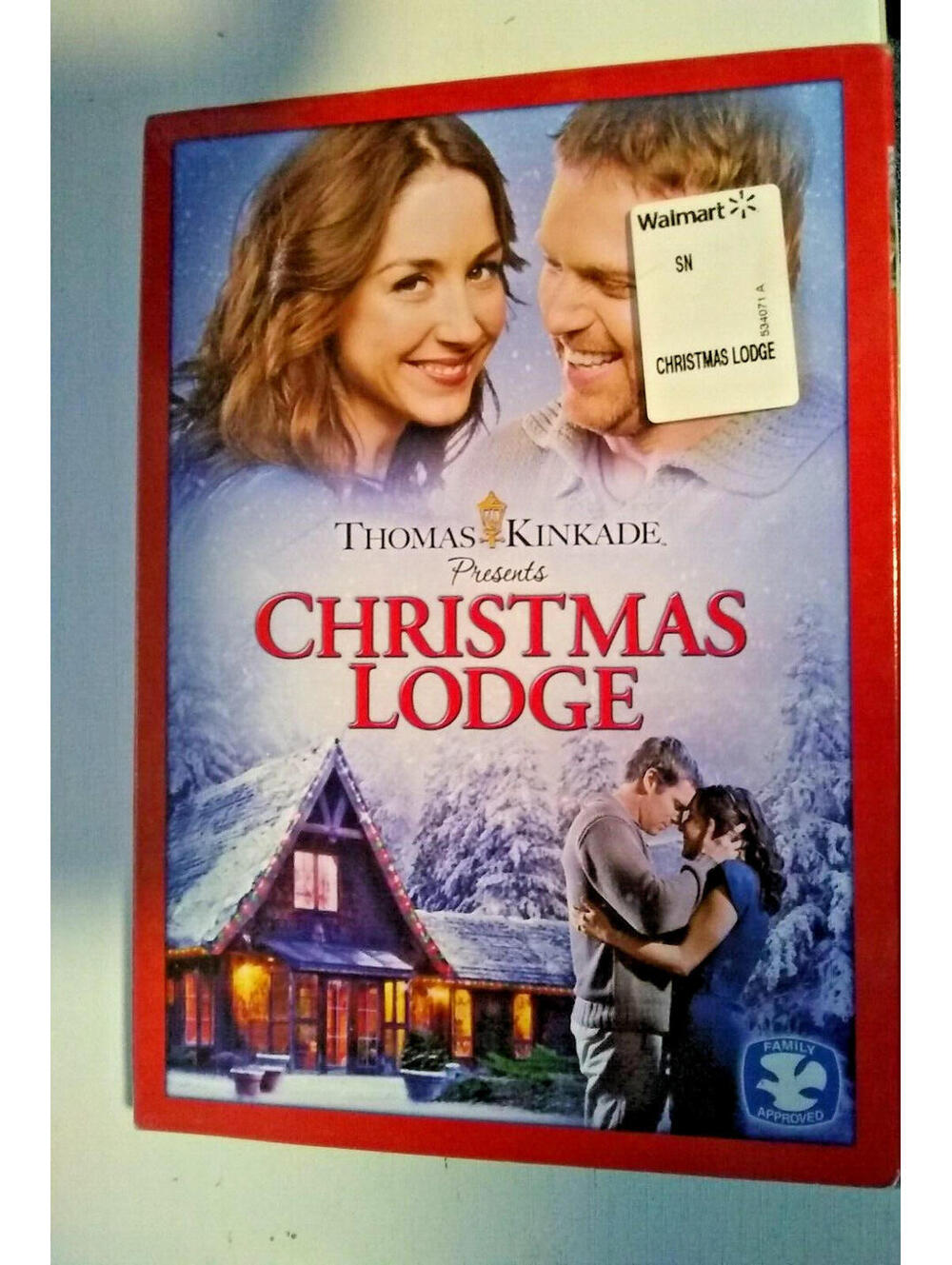 Thomas Kinkade Presents - Christmas Lodge (DVD 2011) w/ Slipcover Brand NEW